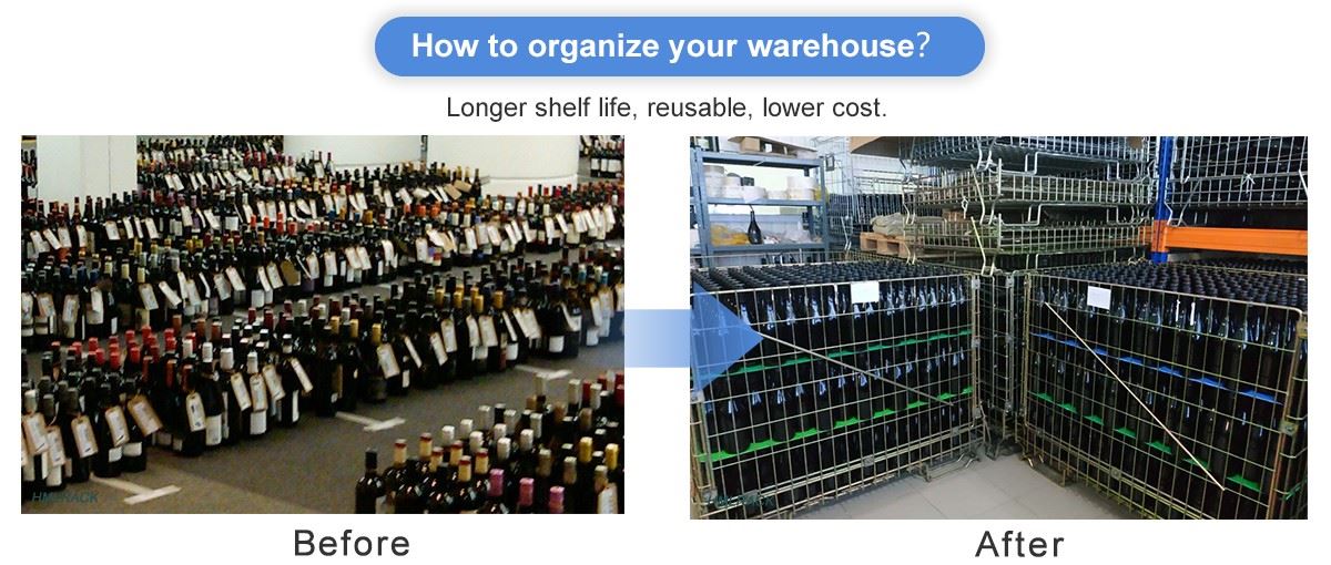 industrial wire mesh stillage