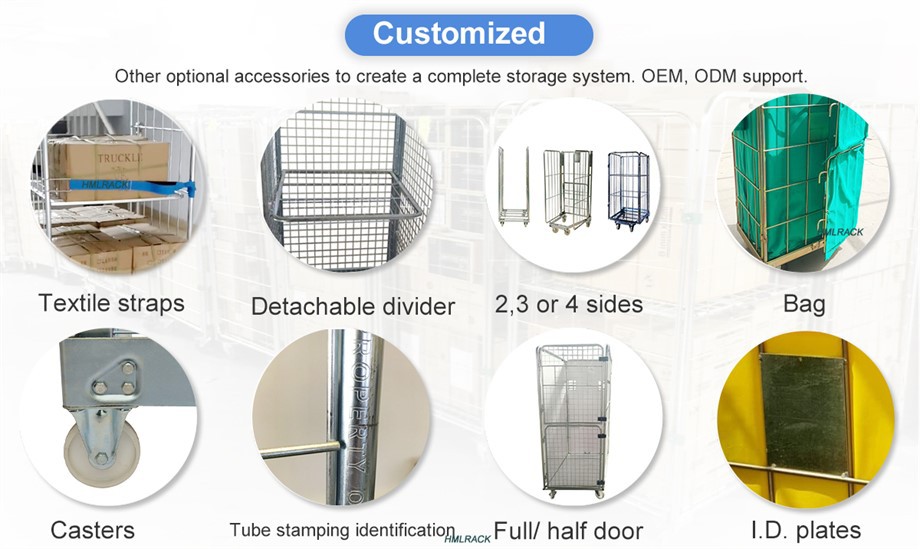Roll container trolley Roll container trolley