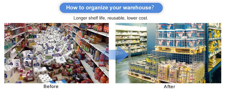 Warehouse Pallet Cages Warehouse Pallet Cages