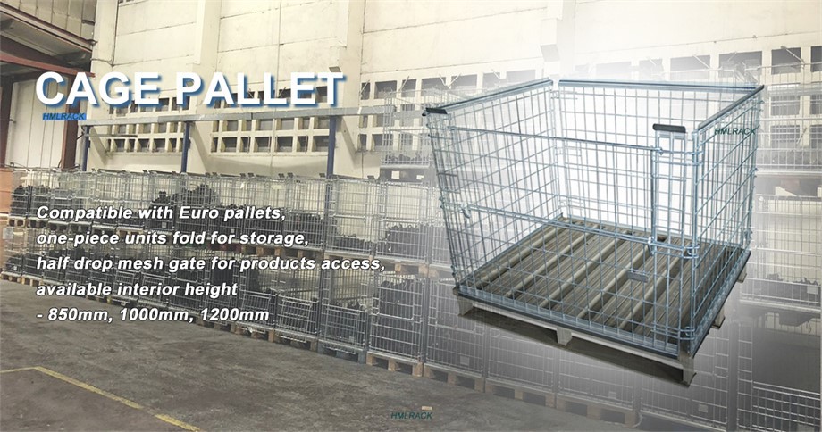 Wire pallet collar Wire pallet collar