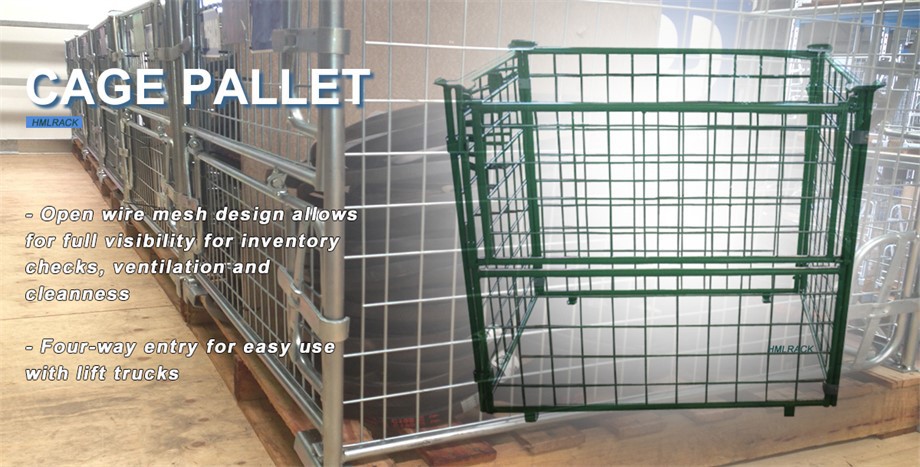 stackable pallet cage stackable pallet cage