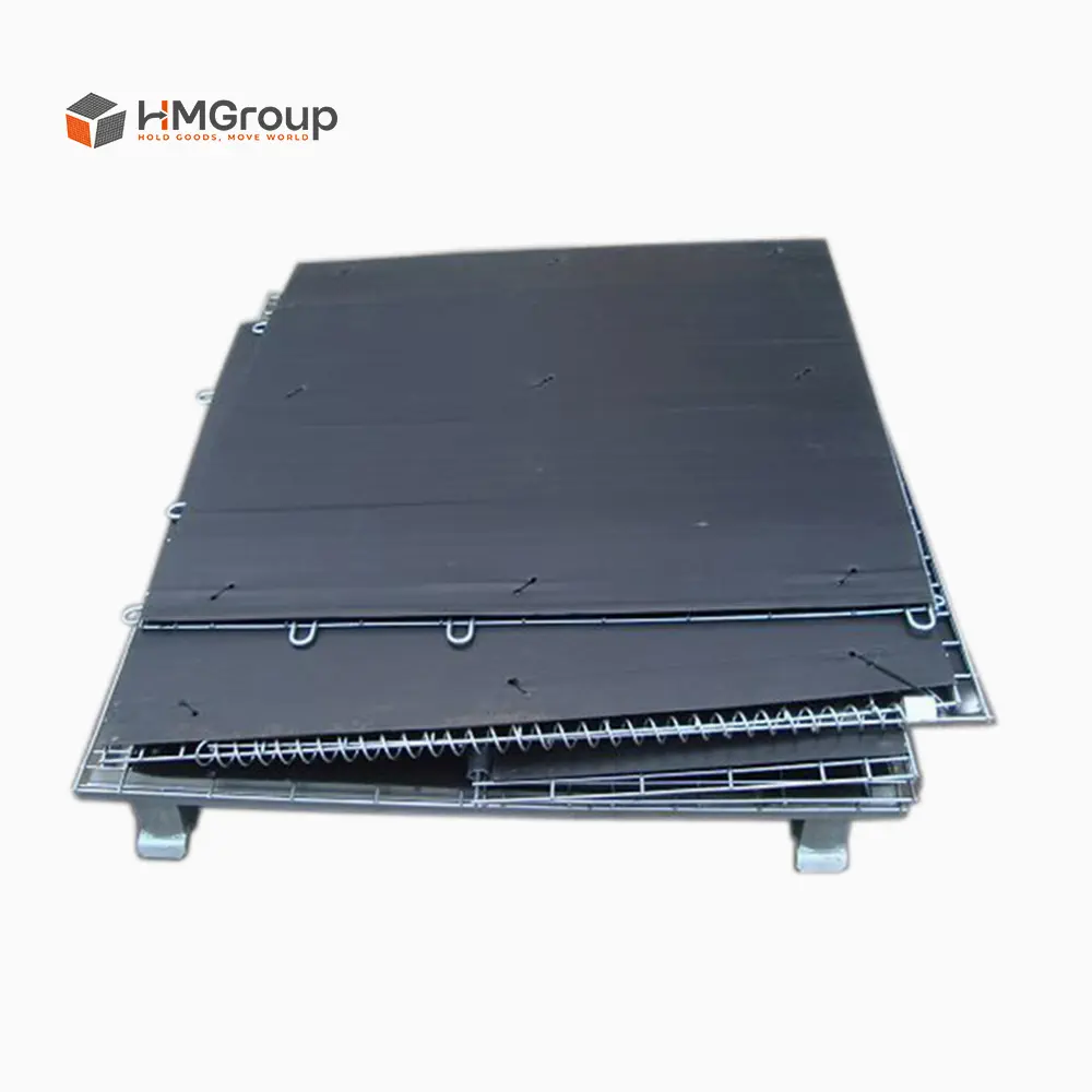 rigid iron wire mesh container