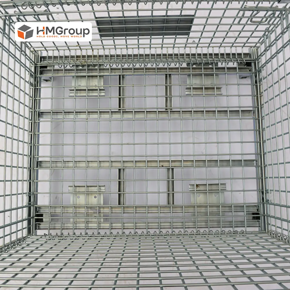 transport metal mesh container
