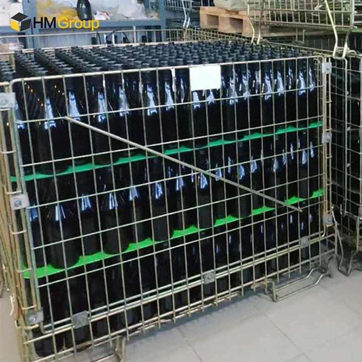 Foldable Wire Mesh Container