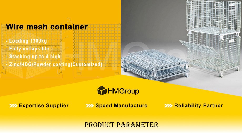 Wire Mesh Cage Pallet Wire Mesh Cage Pallet