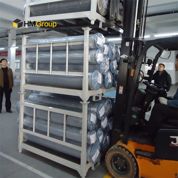 fabric rolls pallet rack